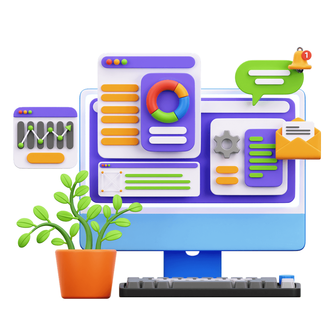 Web sitesi grafik tasarım içerikleri barındıran toplu simgeler